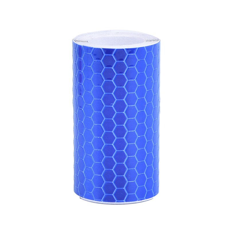 Taśma odblaskowa bezpieczeństwo wioślarz odblaskowe naklejki ostrzeżenie dekoracja bezpieczna samochód opinie taśma bezpieczeństwa Nowy przyjazd 1m x 5cm: Niebieski