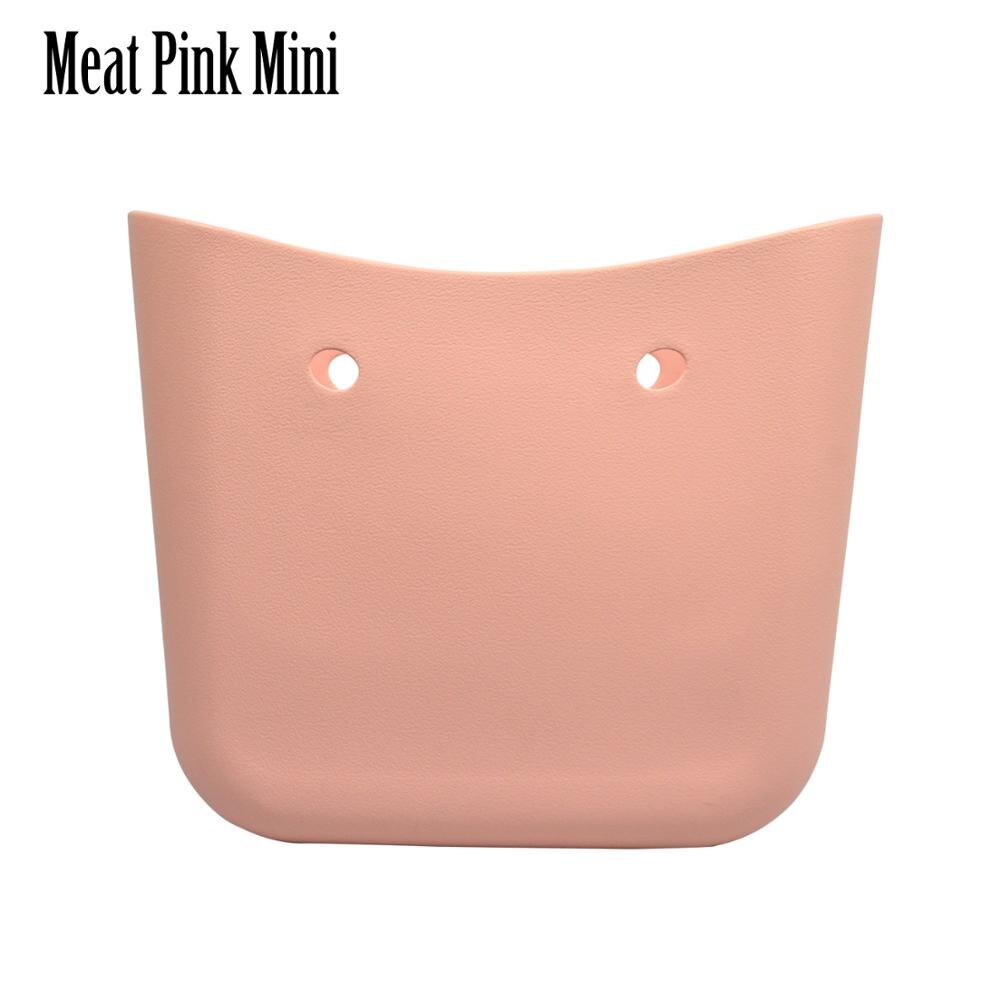 Obag style Mini Bag Body EVA bag O women bag rubber silicon waterproof women Handbag without logo: meat pink mini