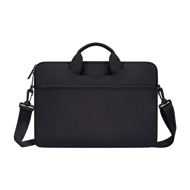 Laptop Messenger Bag Waterproof Notebook Shoulder Bag Laptop Sleeve Bag for Macbook Laptop Briefcase for DELL HP Xiaomi: Black / 14.1 inch