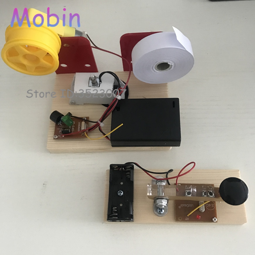 1PCS/LOT tape transmitter radiotelegraph morse code telegraph sound light cassette three outputs DIY radio kit
