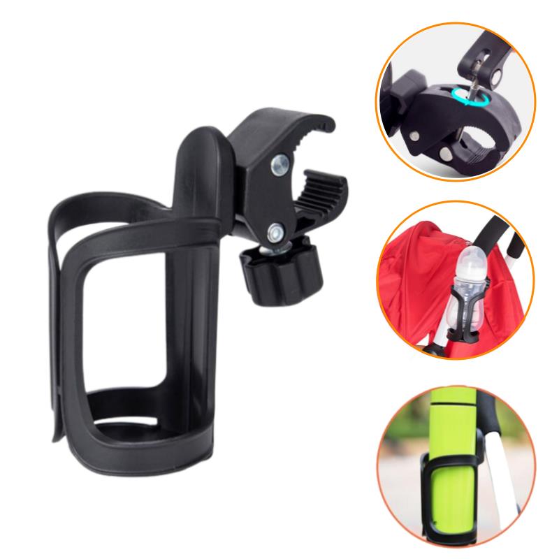 Stroller drink holder rack children's bicycle trolley bottle holder children's bicycle milk water stroller trolley stroller accessories