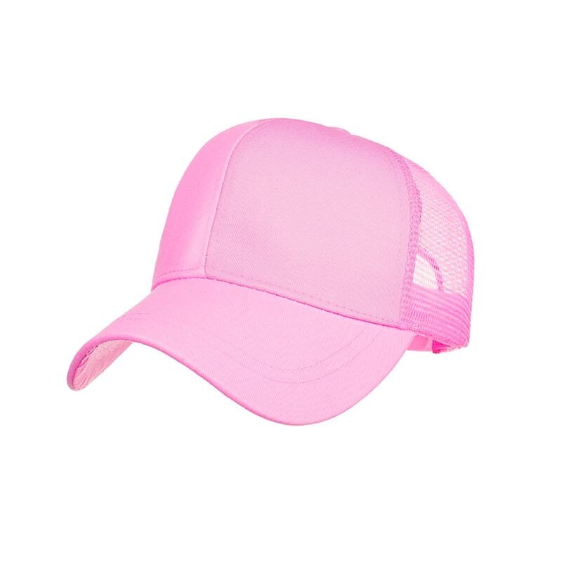 Udendørs solskærm hestehale baseball cap kvinder rodet bun tennis hat justerbar cap 'zt