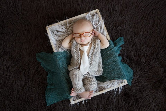 Frete grátis, feito à mão recém-nascido colete com calças conjuntos de bebê, cinza bebê kintting calças recém-nascido foto prop tamanho: 0-1m,3-4m