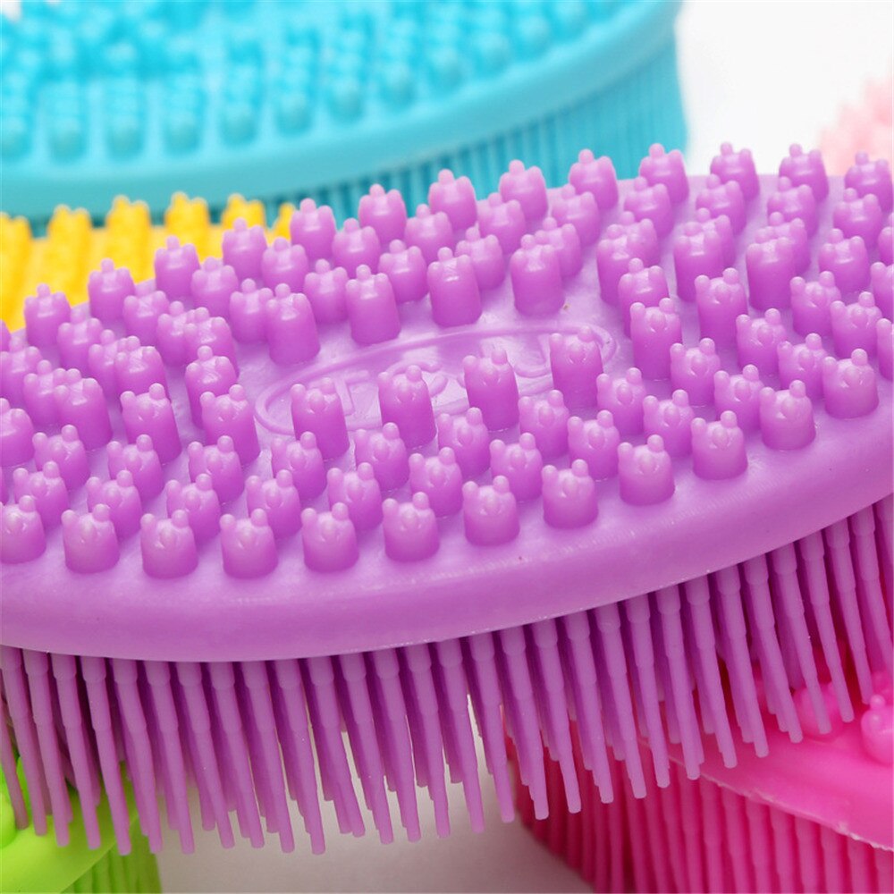 Borstel Gezicht & Body Zachte Scrub Huid Peeling Massage Noppen Verbeteren Cellulitis Siliconen Bad Borstel Voor Thuis Barthroom Accessiore