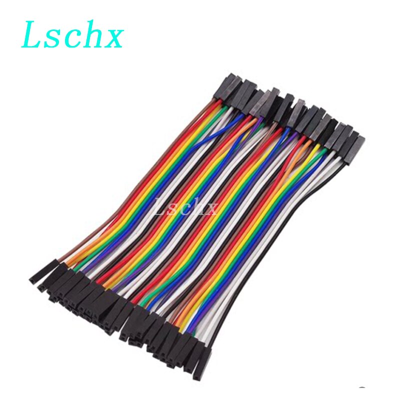 Fils de Raccordement DuPont pour Arduino, Câble de Connexion Mâle à Mâle + Femelle à Femelle et Mâle à Femelle, Kit de Bricolage, 40 Pièces
