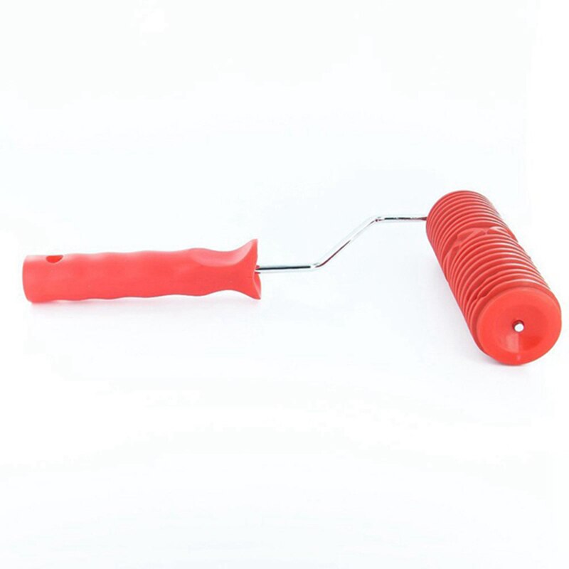 7Inch Roller Painter 4 PCS Wood Graining Painting Tool Art Wallpaper Imitation Wood Grain Tool Wall Texture Art Painting