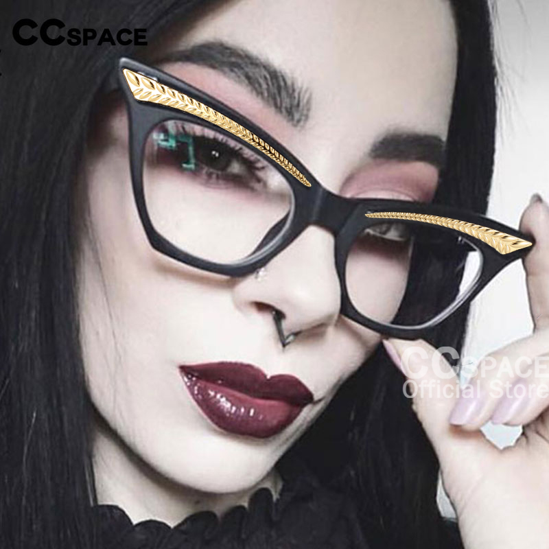 54373 Cat Eye Anti Blauw Licht Computer Brilmonturen Vrouwen Mode Brillen