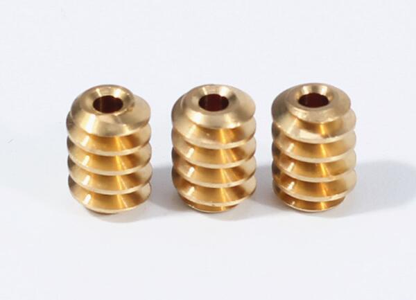 AZGIANT metal module 0.5 M0.5*8 worm gear universal gear car motor metal gear for FC280 motor copper iron: 3pcs