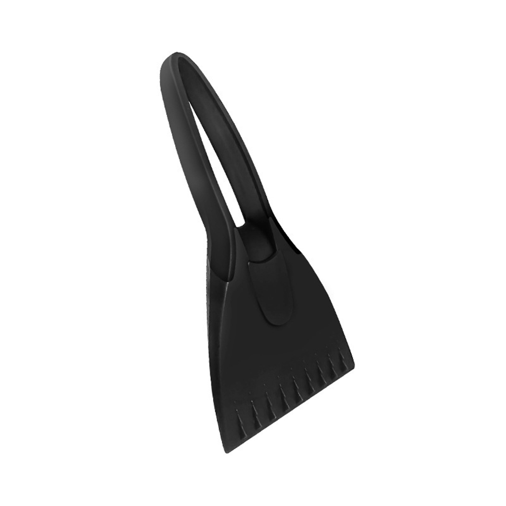 Rascadores de hielo para coche, pala de nieve de silicona para coche, mango suave, eliminación de raspador de hielo, herramientas de limpieza de nieve para invierno, accesorios para automóviles: YELLOW