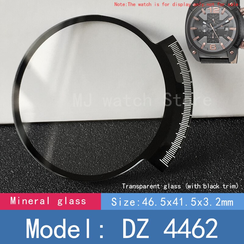 Mineral Kristall Uhr Glas für Diesel- DZ 4204 4296 4342 4462 4203 uhr Ersatz teile: DZ 4462 (Nein AR)