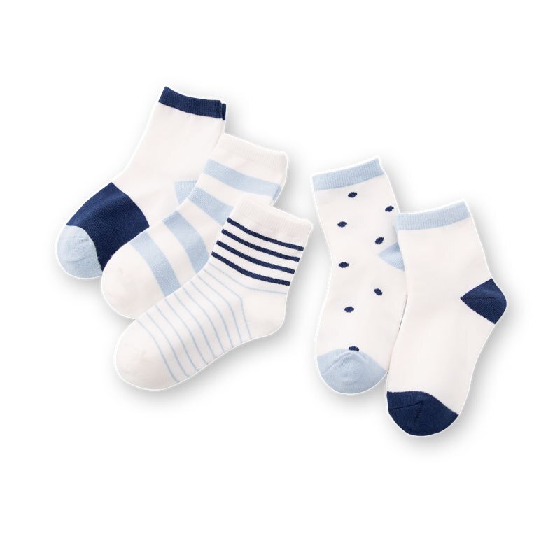 5 Paren/partij Soft S Base Eenvoudige Kleur Zachte Lente Herfst Dikke Katoenen Hoge Dichtheid Knit Baby Kids Meisjes Jongen sokken