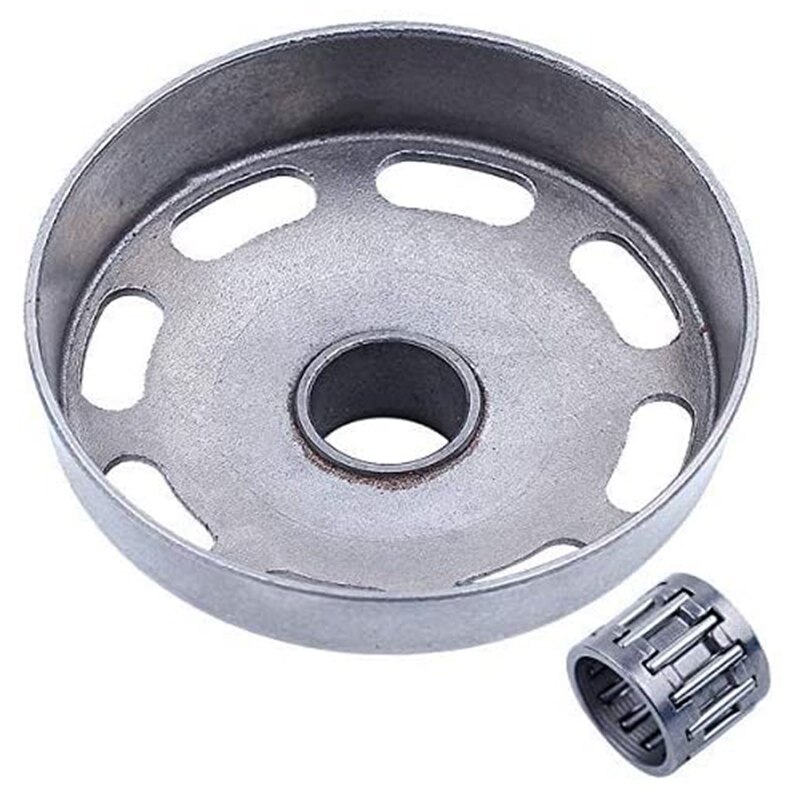 Kit D'embrayage Complet Pour Tronçonneuse Husqvarna 435 Et 440 - Tambour, Disque Passif, Bougie Et Turbine Inclus