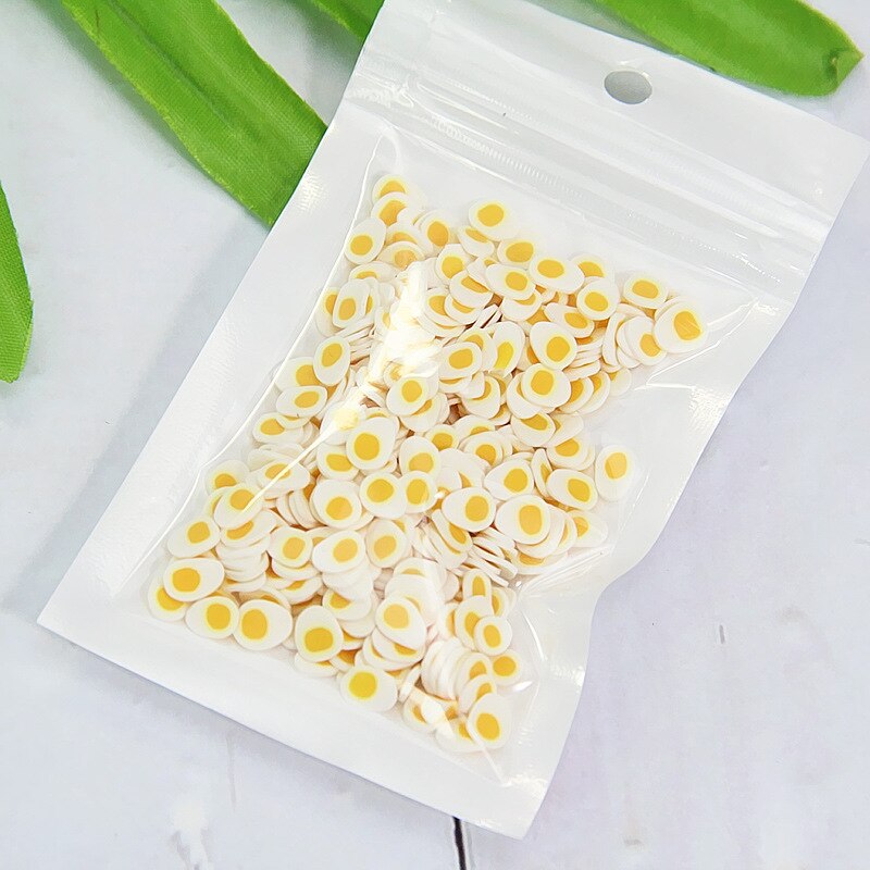 10g Fruit Slice Clay Sprinkles Filler Supplies Lemon kiwifruit for DIY Nail Beauty Decoration Toys for Children Kids: 14