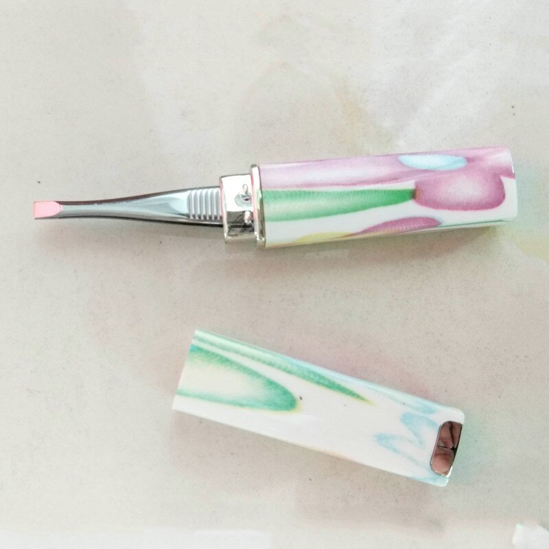 Pincet Wenkbrauwen Tweezer Vrouwelijke Prachtige Dozen Van Pincet Wenkbrauw In De Moet Alleen Mooie Fijne Rvs