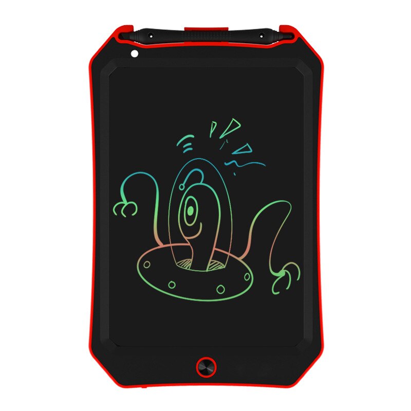 8.5 "LCD Panel LCD Panel Electronic drawing Board Color Highlighting In Thick Handwriting Children Drawing Small Blackboard: Red