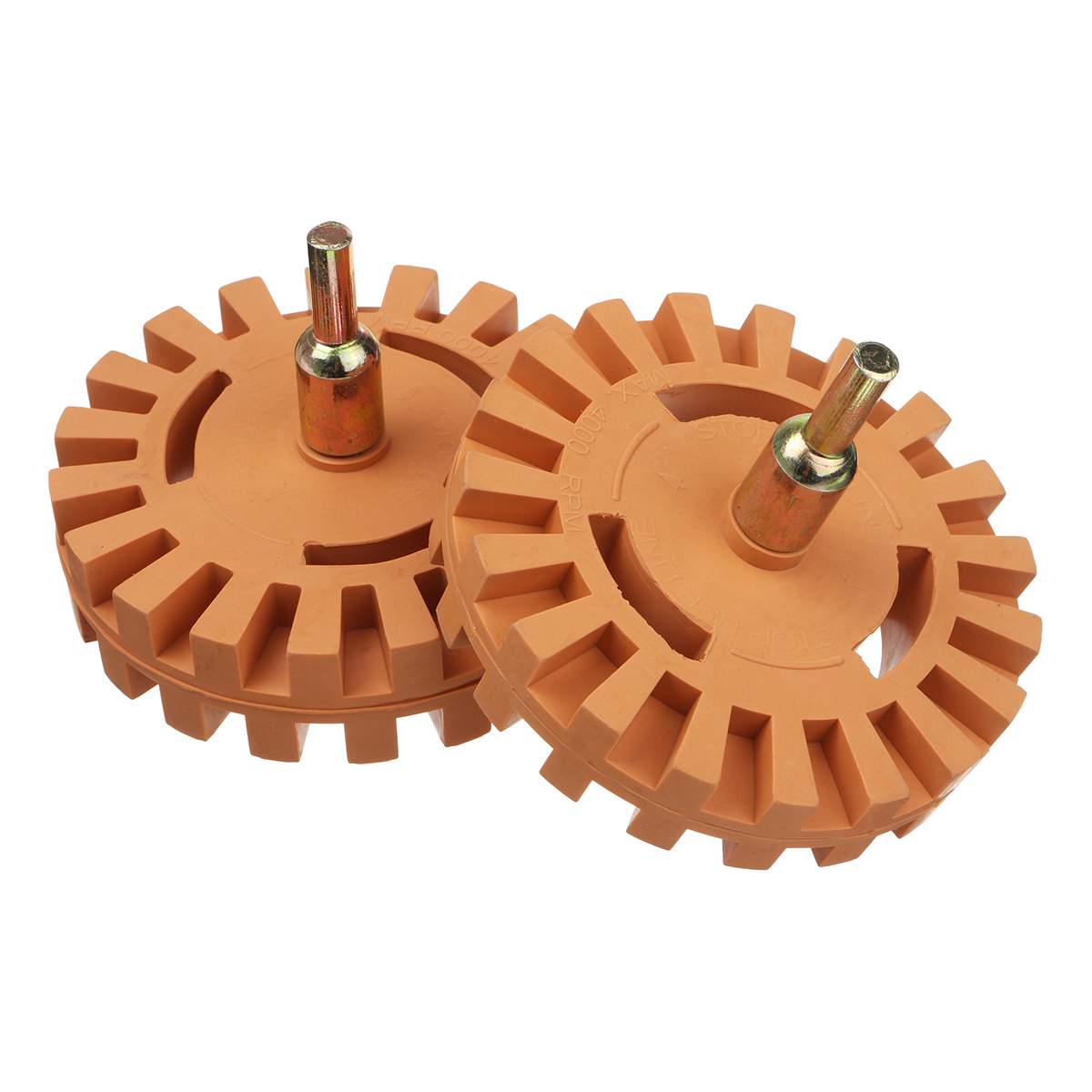 4 inch Rubber Gum Wheel Adapter Voor Verwijderen Auto Lijm Sticker Krijtstreep Decal Grafische Auto Reparatie Verf Tool