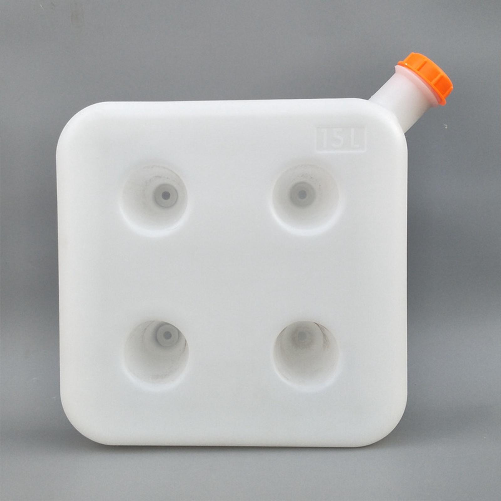 15L Plastic Fuel Tank Fuel Oil Gasoline Tank Thicken Material for Truck
