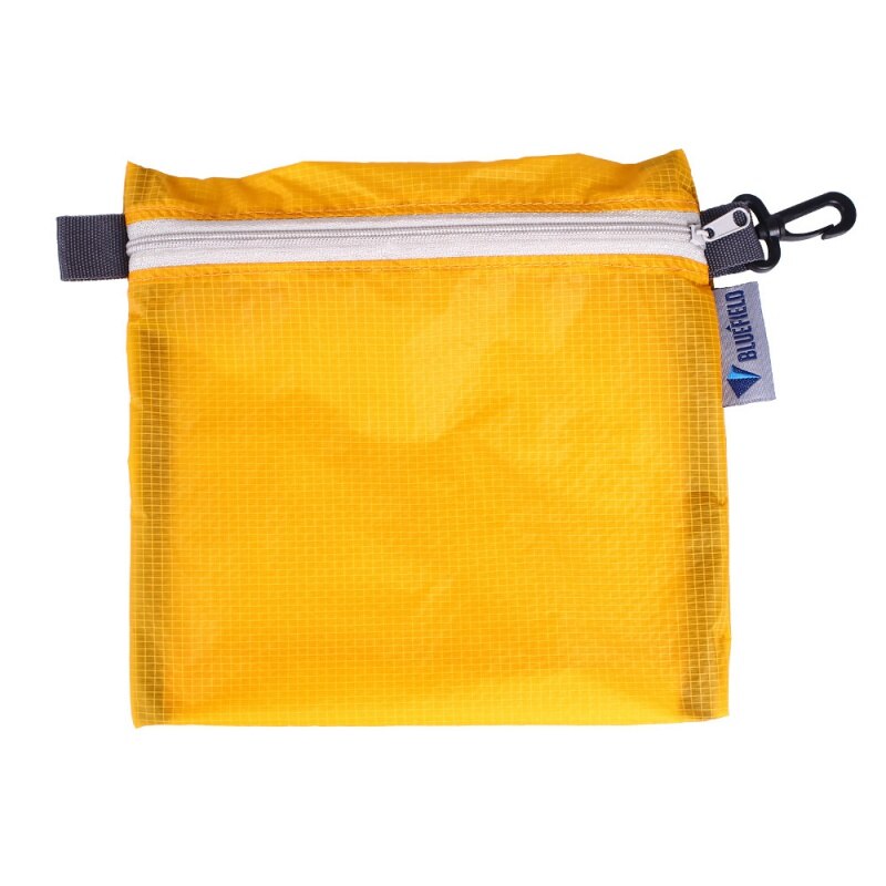 Outdoor Waterproof Bag with Hook Zipper Storage bag Pocket Pouch 4 Colors bag for Camping Hiking Drift Diving Swimming Bag: Orange