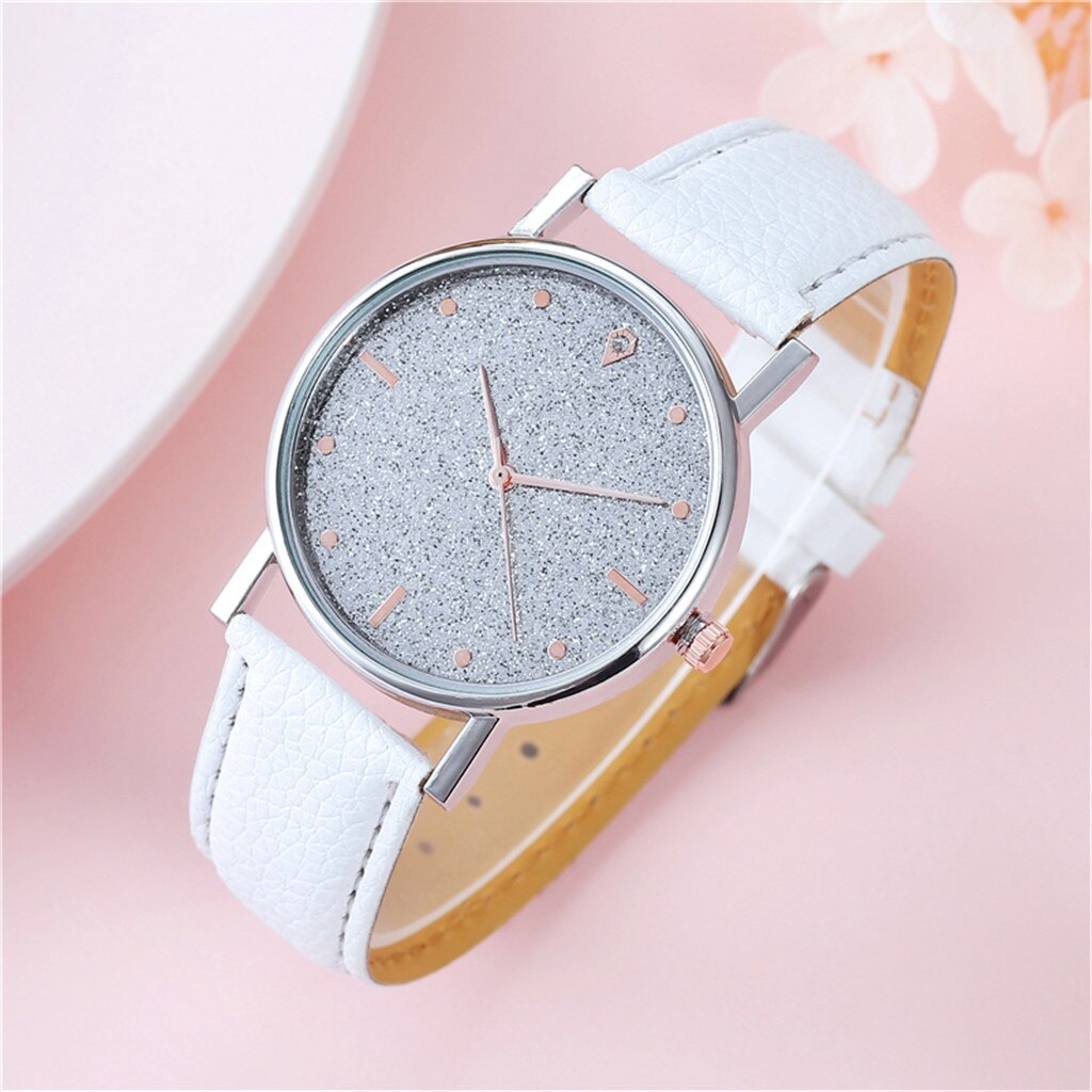 Luxe Vrouwen Horloges Sterrenhemel Quartz Horloge Rvs Dial Casual Bracele Polshorloge Relogio Feminino Voor