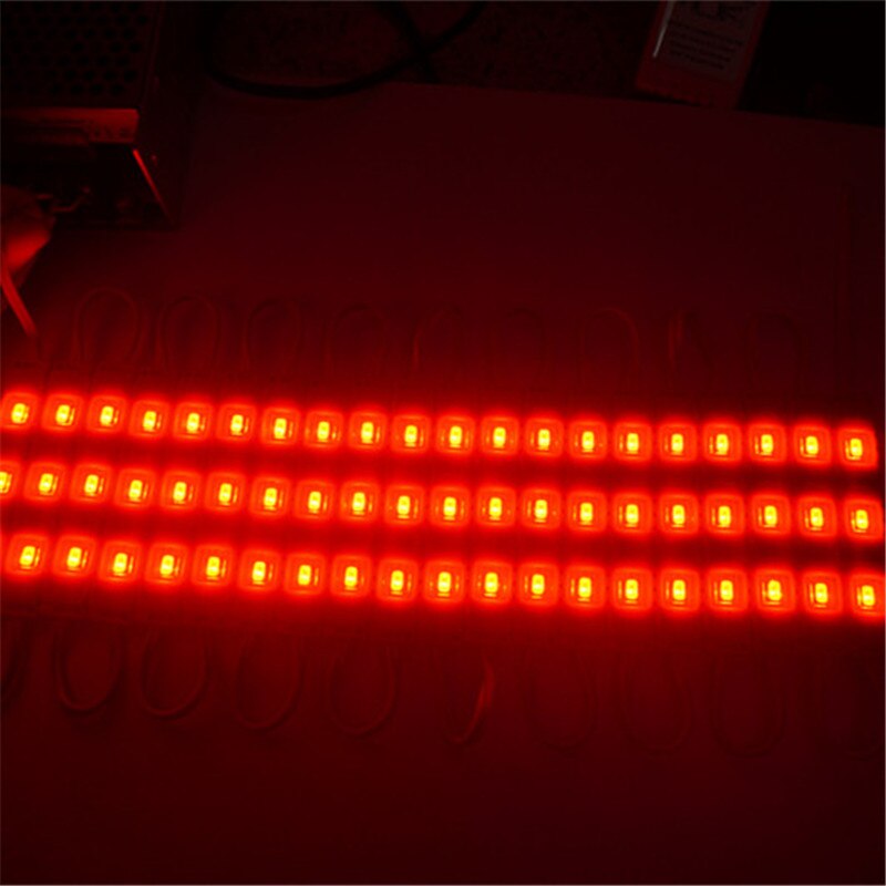 10 stücke LED-modul Injektion 5730 DC12V 3 LEDs Wasserdichten draussen-licht Hintergrundbeleuchtung für Werbetafel weiß, verrotten, blau, grün hoch Lumen