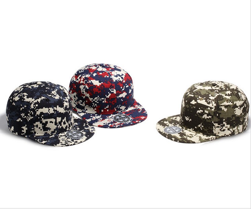 Lærred camouflage baseball kasketter mænd kvinder hatte forår sommer efterår kasket ben cap mosaik jul
