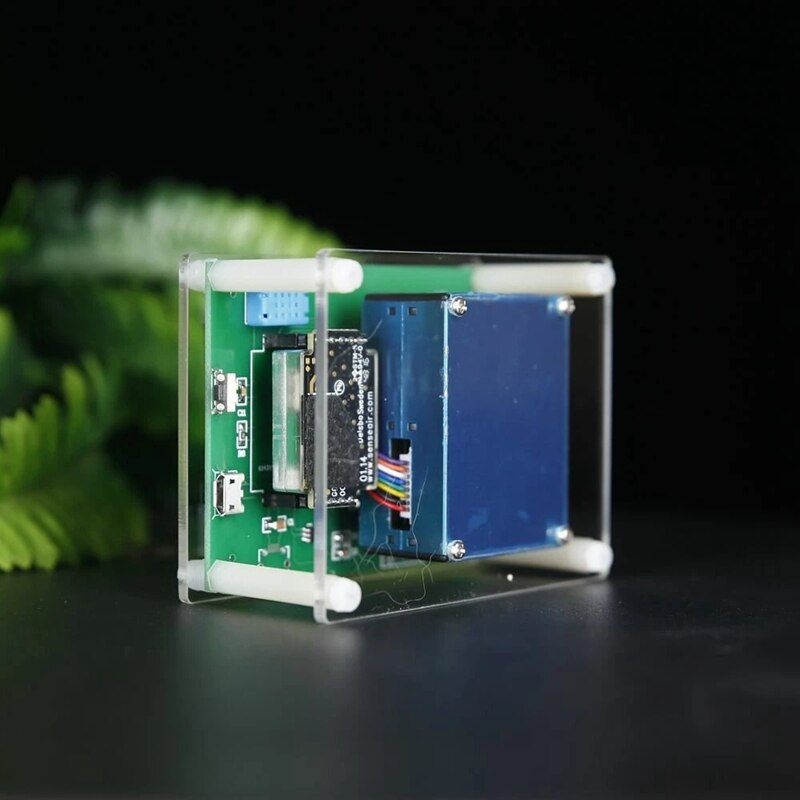 CO2 Kohlendioxid PM 2,5 Detektor Modul Luft Gas Sensor Tester Detektor mit 2,8 Zoll TFT Anzeige Überwachung