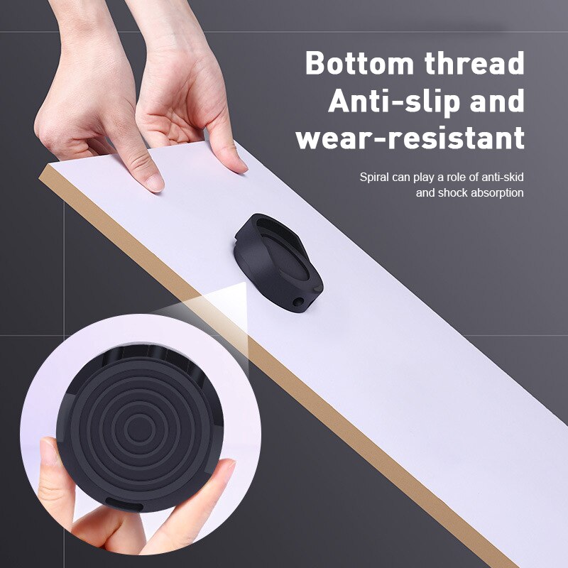Coussin de pied Anti-Vibration pour meubles, 4x, Machine terrestre, réduction du bruit, lit en caoutchouc, Table, chaise, antidérapant, protège le sol de la maison
