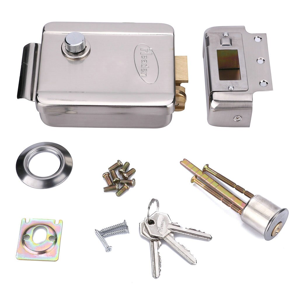 Home Stainless Steel Electronic Door Lock For Video Doorphone Intercom