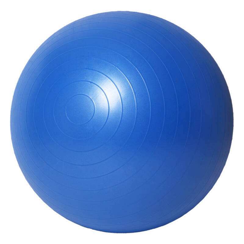 Pvc 85 cm diameter yoga ball eksplosjonssikker tykk dans fitness ball dragon ball gravide kvinner shapin: Blå