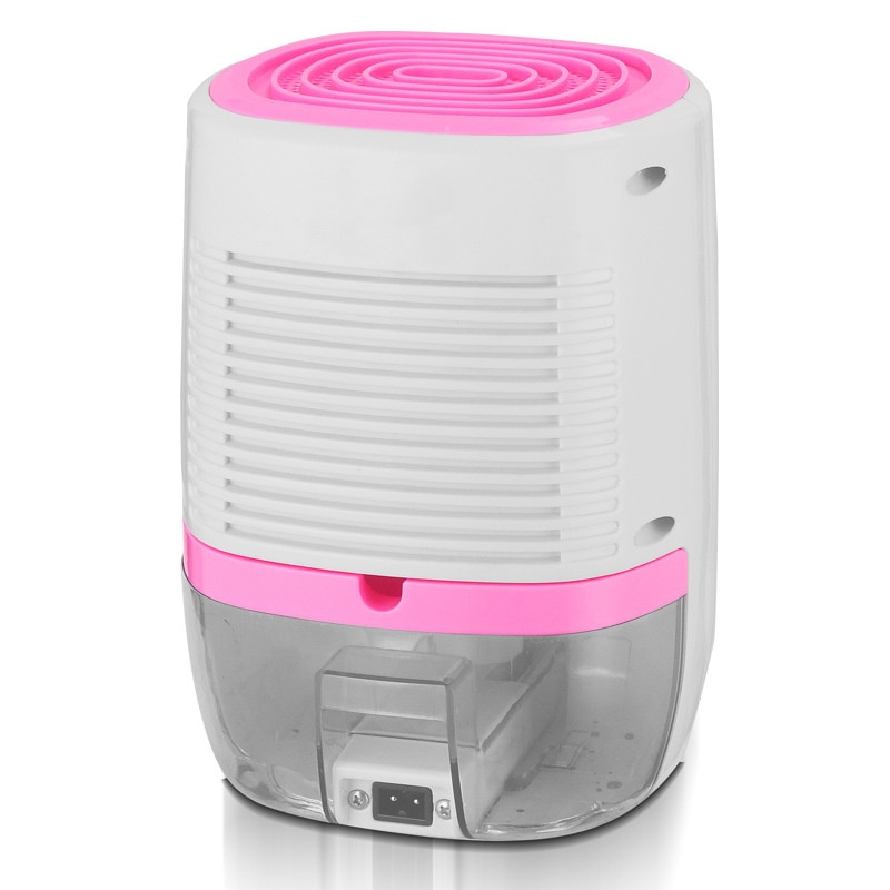 Electric Mini Air Dehumidifier 800Ml LCD Portable Air Purifier Machine Automatic Power-Off Defrost for Home