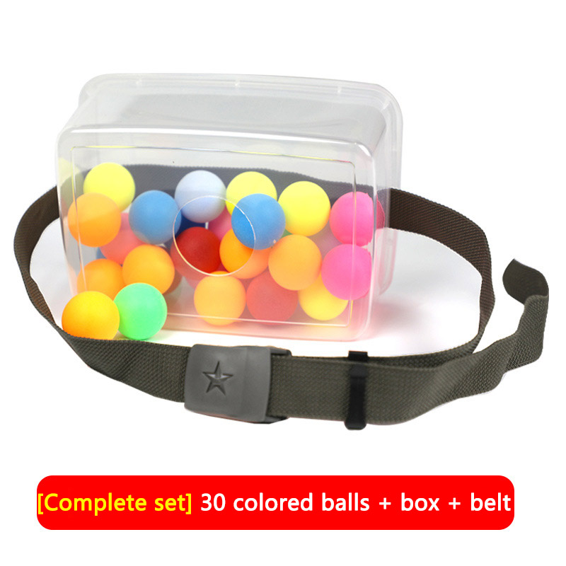 IMBABY Party Games Activities Props Balls Games for Children Outdoor Funny Sports Toys Parent-Child Interaction Competition Toys: 30 balls and box