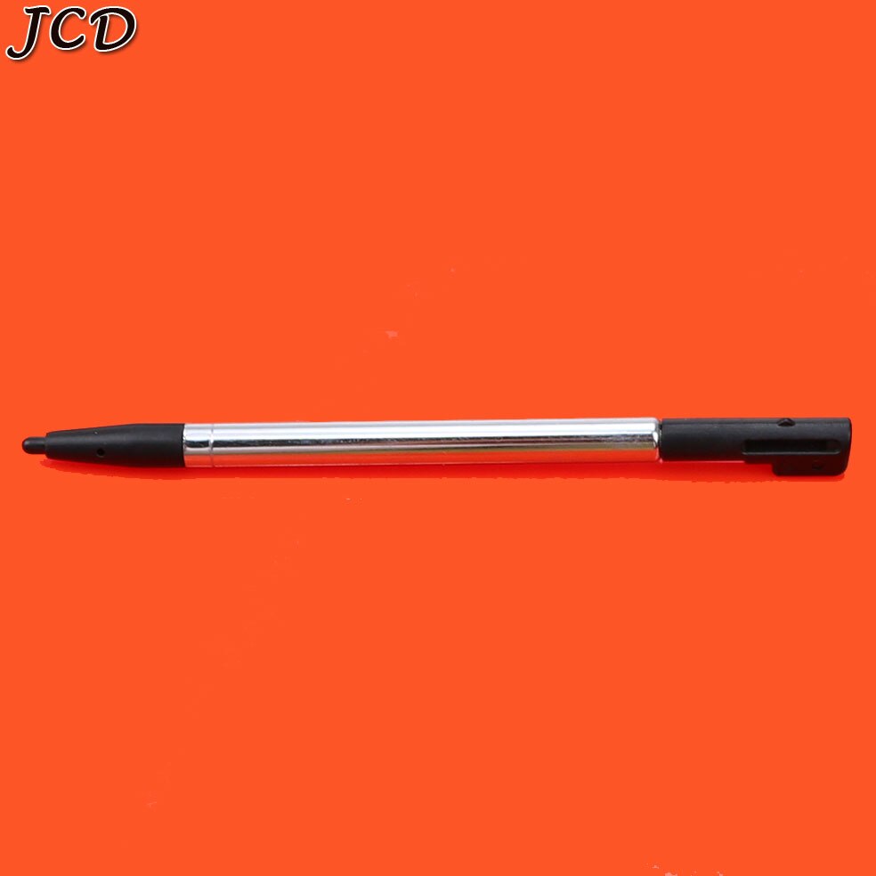 Jcd portátil metal retrátil extensível touch screen caneta stylus para nintendo para ndsi: A-Balck