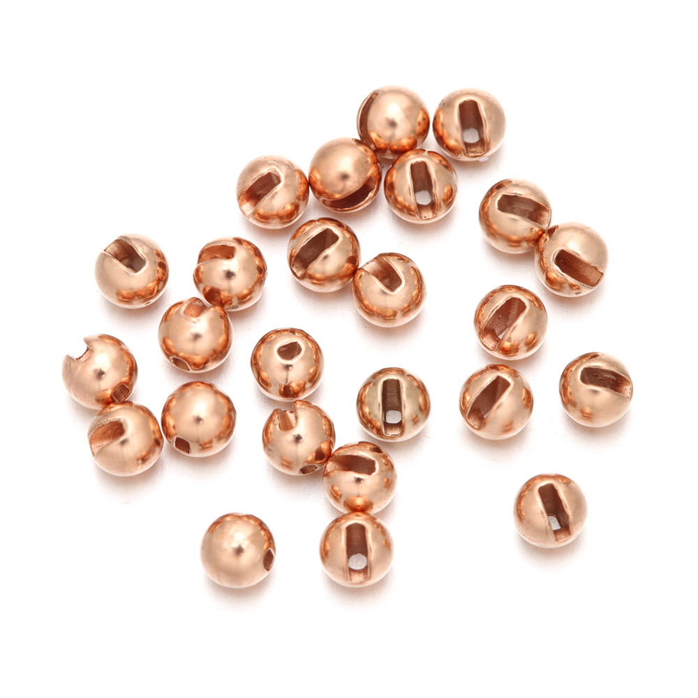 25Pcs/lot Nice Slotted Tungsten Beads Fly Tying Beads Tungsten 2.5mm/3.0mm/3.5mm/4.0mm Fly Tying Material: 100mm / green