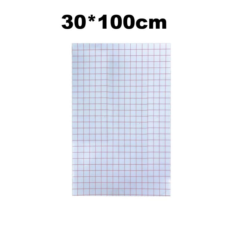 Adhesive Clear Vinyl Application Tape Blue Orange Alignment Grid for Car Wall Craft Art Decal Transfer Paper Tape Adhesive DIY: red