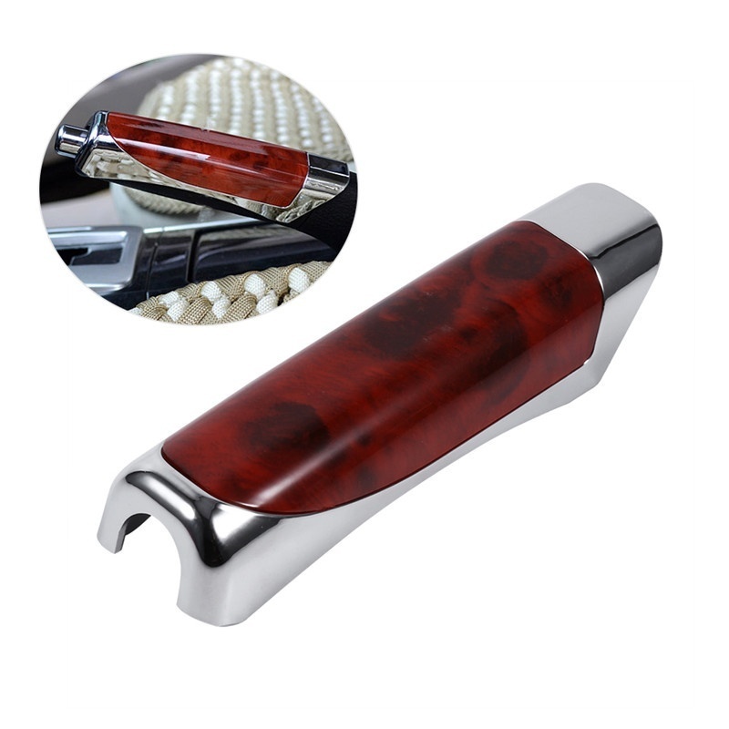 Universal car handbrake cover protection decorative for Hyundai Verna Santa Fe IX45 Sonata Tucson Accent Azera Elantra Solaris
