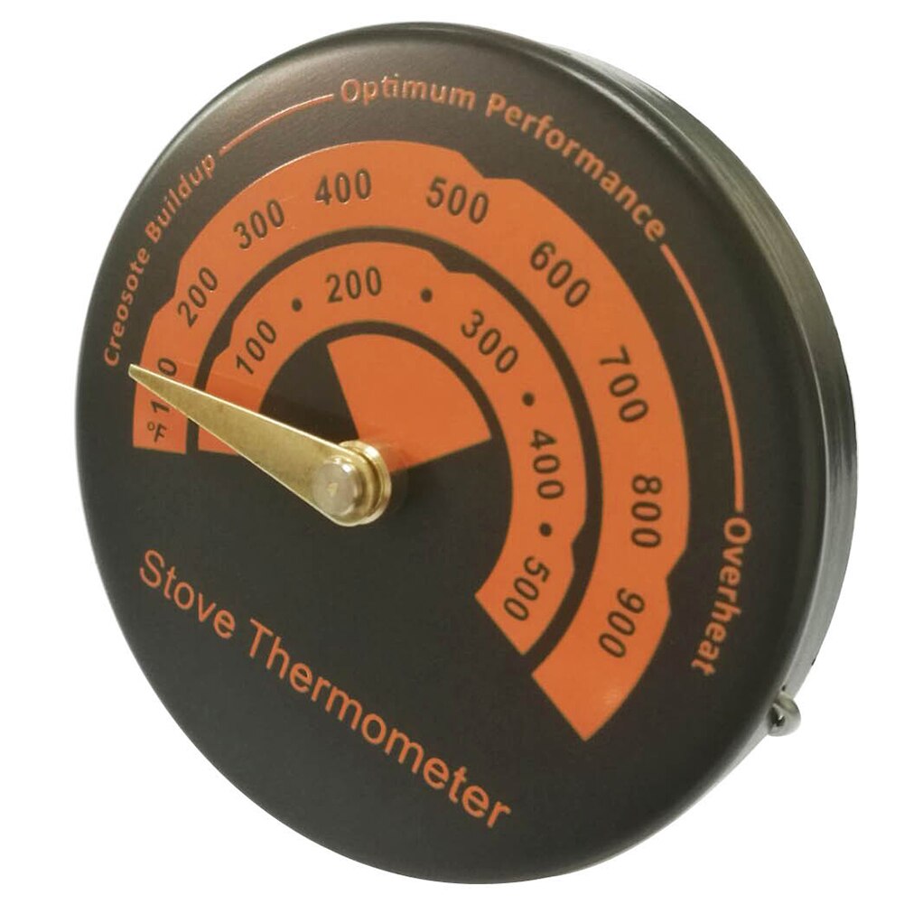 Magnetisk kamin rökgastermometer - temperaturmätare för vedbrännare vedbrännare