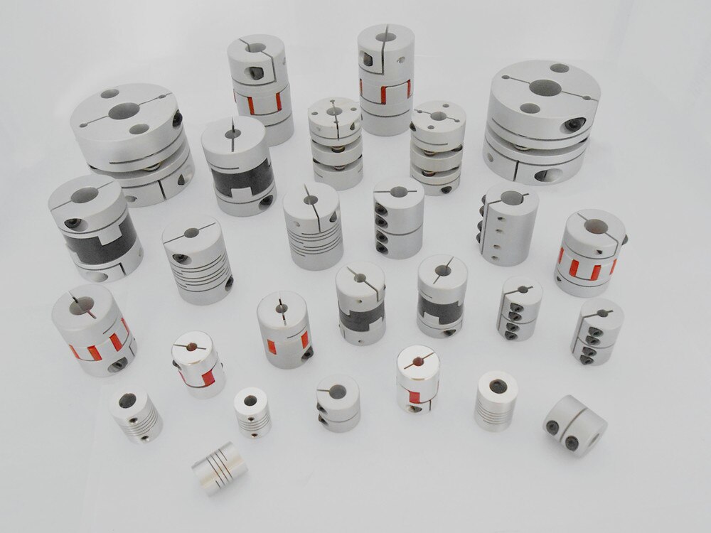 OD20-L23 Cheaper Price Whole Aluminum Miniature Torque Motor Slide 5/6.35/8/10 shaft coupling oldham coupler
