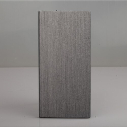 50000- mah-powerbank mit 2 usb-anschlüssen und led-schnellladefunktion, externes ladegerät, geeignet für outdoor-reisen und camping: Schwarz