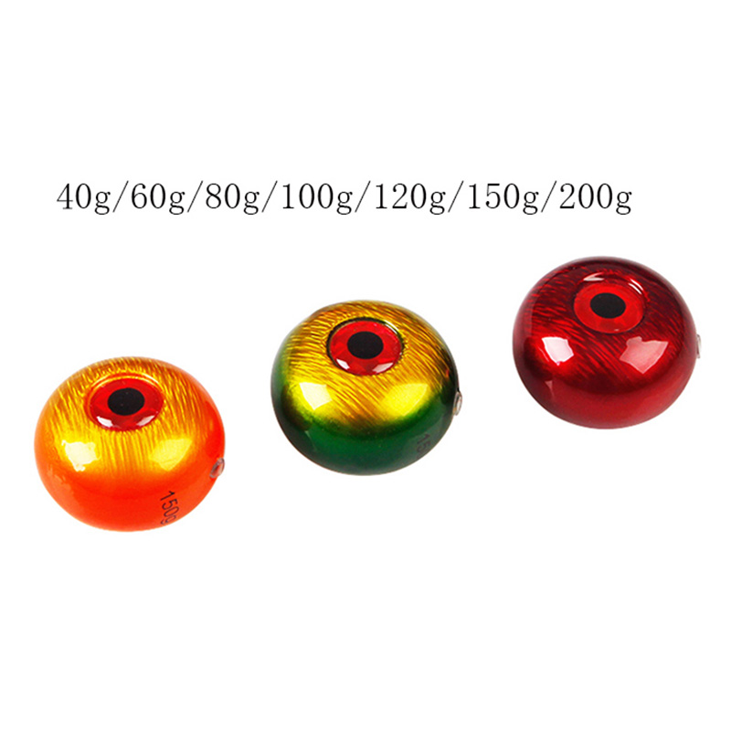 YBDean 60g-200g Inchiku DeepSea Metal plantilla de hundimiento rápido faldas de goma agua salada mar-bream señuelo de pesca Tai Kabura Jig Slider