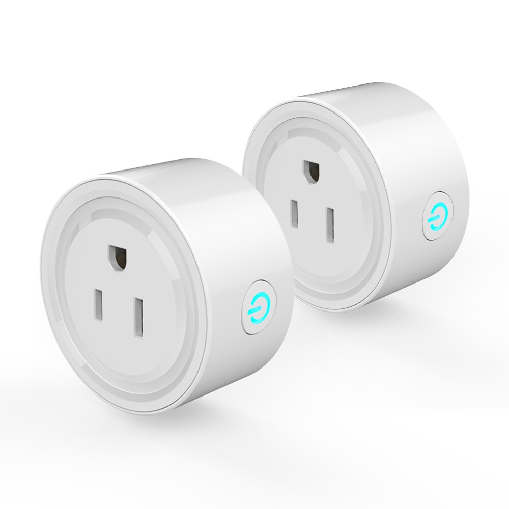 Wifi Smart Plug Enabled Mini Socket Afstandsbediening Draadloze Automatische Timer Sockets Voor Compatibel Met Alexa Google Thuis