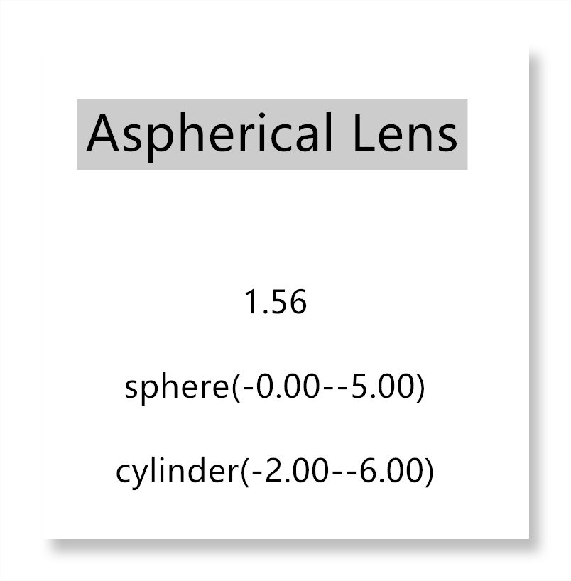 Enkeltsyns asfæFare linse sfæFare til ramme sfære (-0.0--12.0)  sylinder (-0.5--2.0)  sfære (-0.0--15.0)  sylinder (-2.0--6.0): C5