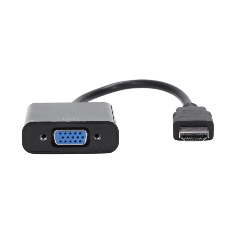 Hdmi Naar Vga Hdmi Male Naar Vga Rgb Female Video Converter Adapter Man-vrouw Kabel 1080P Voor Pc mannelijke-Vrouwelijke Adapter Converter (