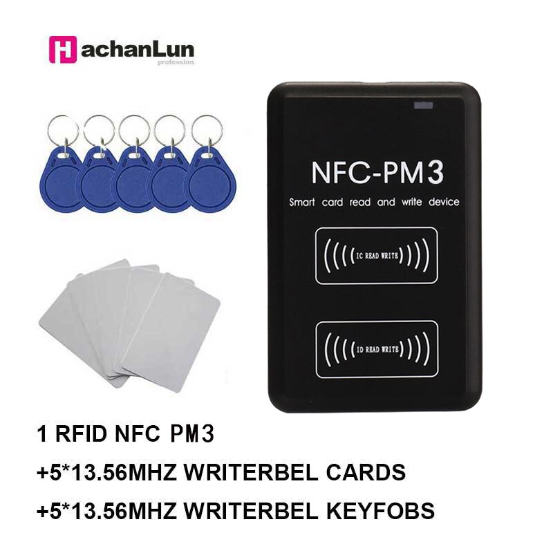 Pm3 ic författare 13.56 mhz rfid duplicator nfc full avkodning funktion kortläsare kopiator