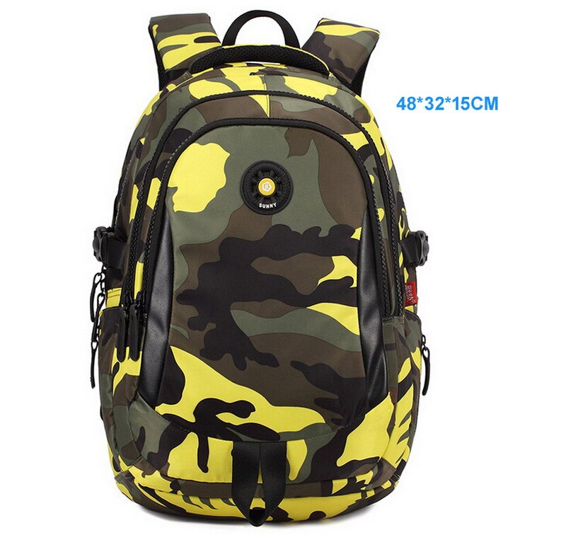 Top Brand Orthopedische Camouflage Kinderen Schooltassen Rugzak Mochila Voor Tieners Kids Jongens Meisjes Laptoptas Knapzak Satchel