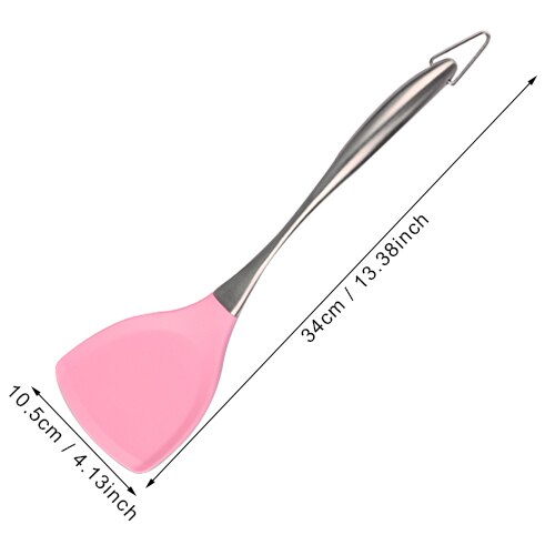 Multi-Purpose Food Grade Silicone Cooking Tool Kitchen Necessary Egg Beaters Colander Kitchenware Baking Silicagel Cookware Item: Pink Spatula A