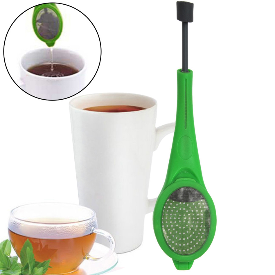 Cokytoop livsmedelskvalitet pp te infuser extrudering återanvändbar kaffe te silar tepåsar teware tillbehör köksredskap