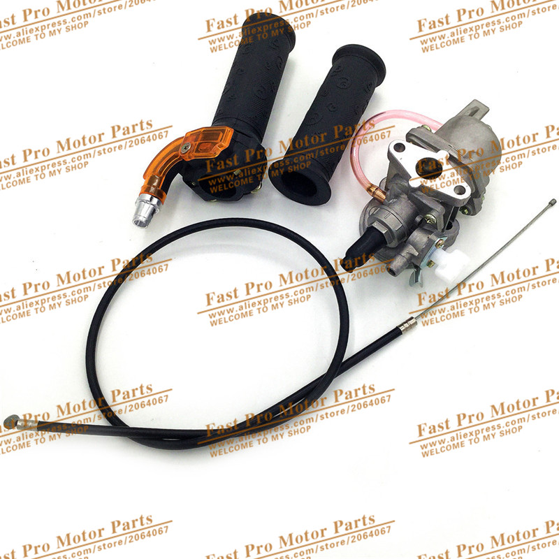 Carburador de motor para bicicleta de bolsillo, Mini Quad ATV, Dirt Bike, MiniMoto, Go Kart, Buggy, 47cc, 49cc, 2 tiempos: Marfíl