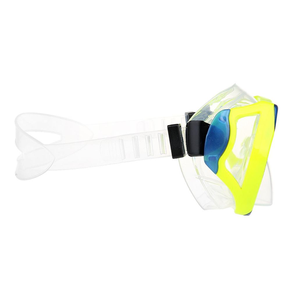 Gehard Glas Duikbril Bril Scuba Duikbril (Geel + Blauw)