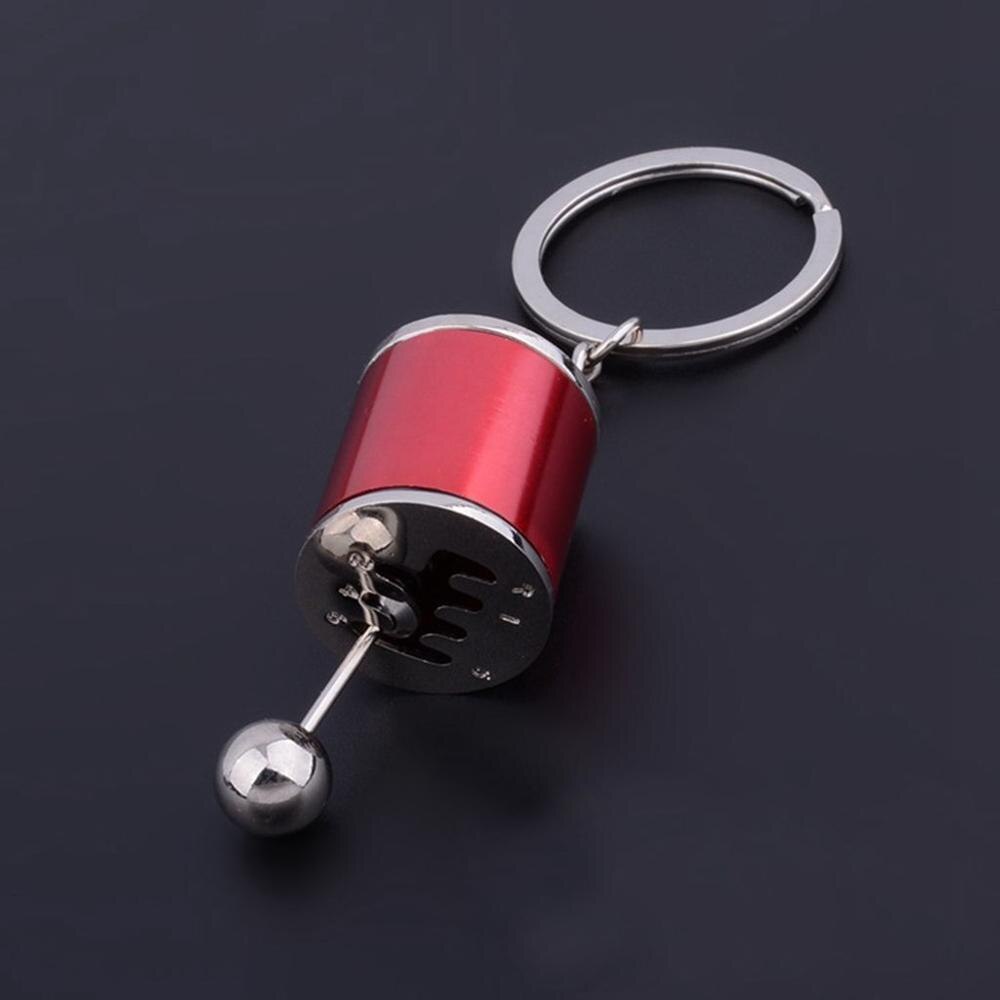 Recommended Fidget Car Metal Gear Shifting Spinner Adhd Keychain: Red (2PCS)