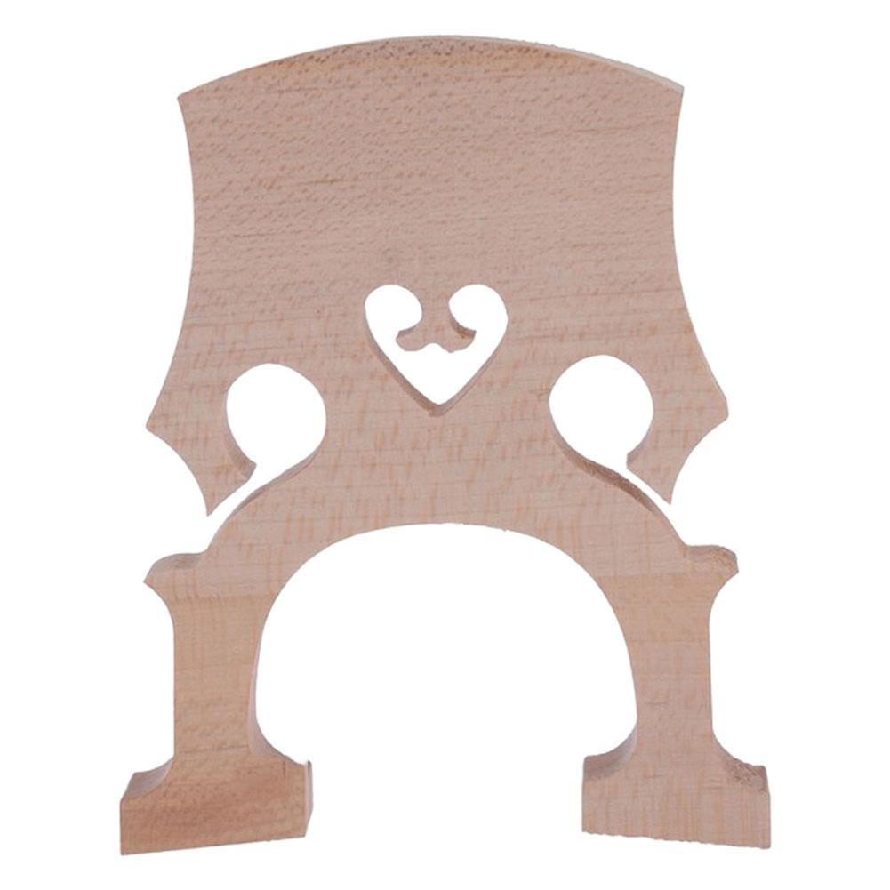 Puente de arce para violonchelo, sillín de arce para uso en práctica, tamaño 4/4, 3/4, Material de madera exquisito
